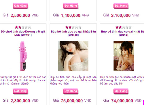 Sex toy Việt: Thị trường màu mỡ và đa dạng