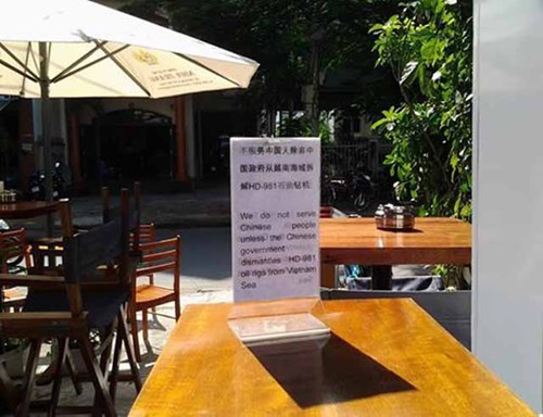 Thêm cửa hàng Việt treo biển tẩy chay hàng Trung Quốc