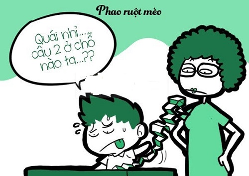 Hài hước với muôn kiểu quay cóp thi cử của học sinh