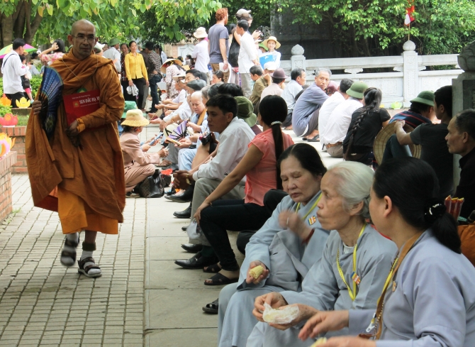 Hình ảnh trước ngày khai mạc Đại lễ Phật đản LHQ tại Ninh Bình