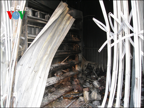 Vụ cháy gần Keangnam: Chủ kinh doanh mất trắng gần nửa tỷ đồng