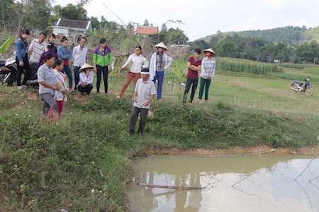 Nghệ An: Rơi xuống ao nhà, hai anh em sinh đôi tử vong