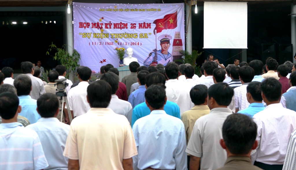 Họp mặt truyền thống bộ đội Trường Sa Họp mặt truyền thống bộ đội Trường Sa