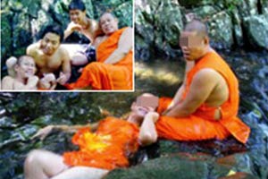 Hàng loạt nhà sư Thái Lan lộ ảnh “nóng”
