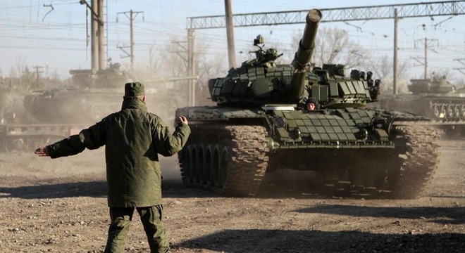 Cận cảnh vũ khí hạng nặng Nga vừa đến Crimea