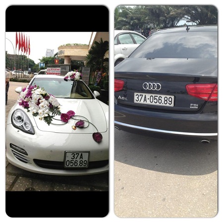 Phát sốt với siêu xe biển số “khủng” 88888 ở Ngệ An