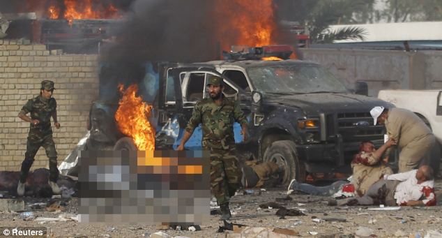 Đánh bom ở Iraq, hàng chục người thương vong