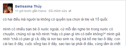 Sao Việt: Cùng lắm là chết ở đất mẹ Việt Nam!