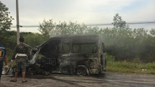 13 người Việt thiệt mạng trong một vụ tai nạn ở Thái Lan