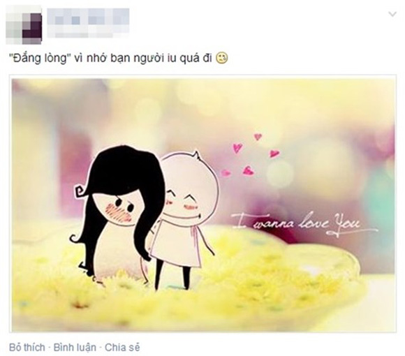 Trào lưu “đắng lòng” gây “bão” Facebook