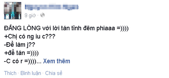 Trào lưu “đắng lòng” gây “bão” Facebook