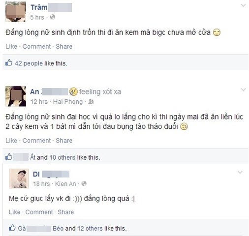 Trào lưu “đắng lòng” gây “bão” Facebook