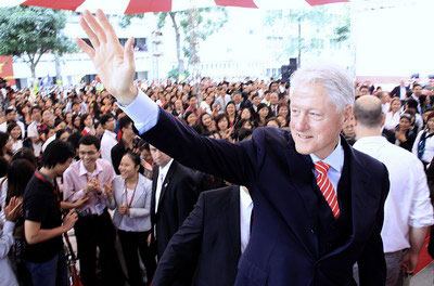 Cựu Tổng thống Mỹ Bill Clinton sắp thăm Việt Nam