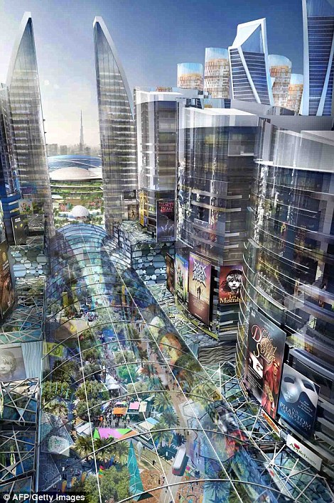 Dubai sắp xây dựng khu thương mại lớn nhất thế giới