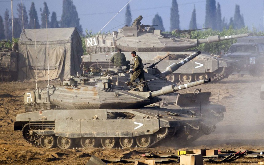 Quân đội Israel không kích Dải Gaza