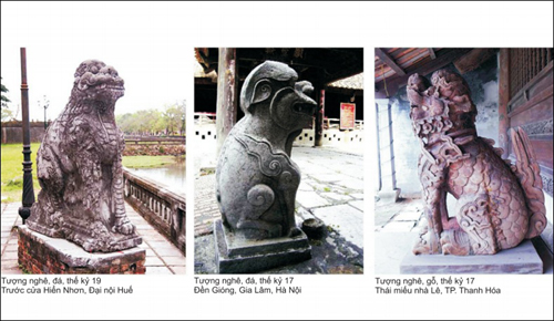 Đưa “hiện vật lạ” khỏi di tích:Giới thiệu mẫu linh vật thuần Việt