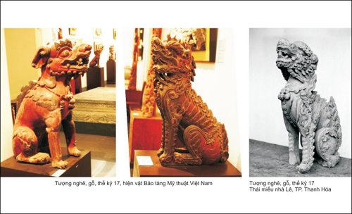 Đưa “hiện vật lạ” khỏi di tích:Giới thiệu mẫu linh vật thuần Việt