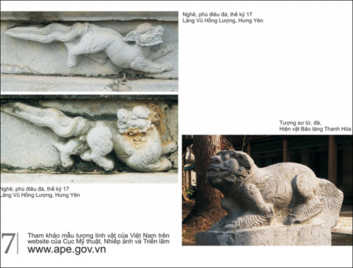 Đưa “hiện vật lạ” khỏi di tích:Giới thiệu mẫu linh vật thuần Việt