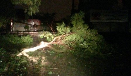 Chùm ảnh bão số 3 quét qua, tàn phá các khu vực Chùm ảnh bão số 3 quét qua, tàn phá các khu vực