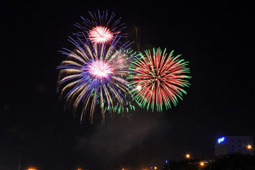 Những màn pháo hoa rực rỡ tại TP.HCM mừng ngày Quốc khánh