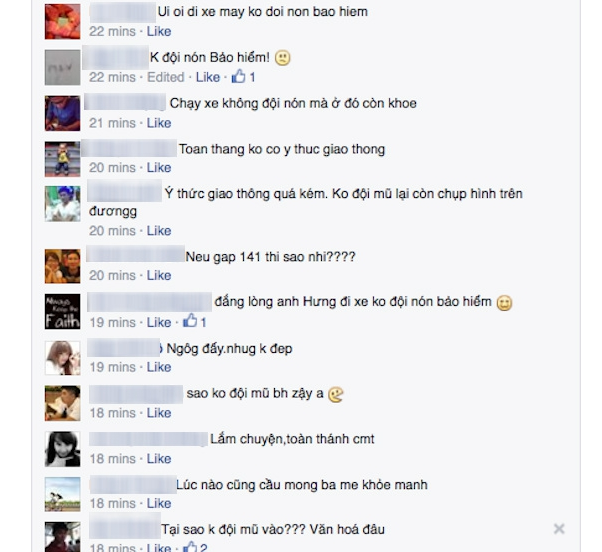Fans bức xúc vì Tuấn Hưng đi xe không đội mũ bảo hiểm