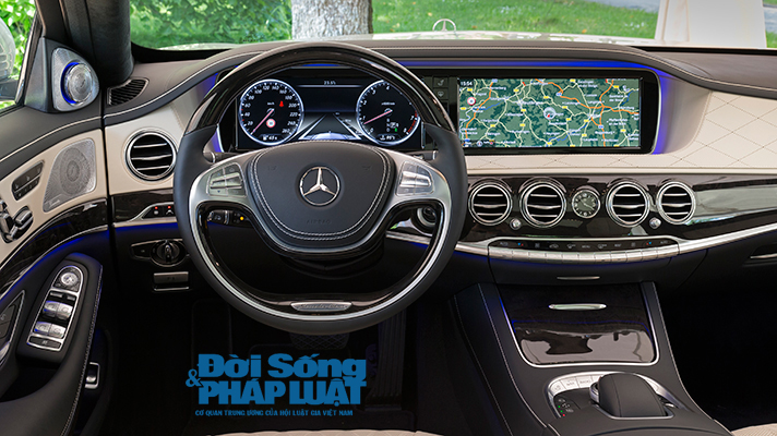 Rò rỉ Mercedes S400L Việt Nam 2014 nội thất sang trọng