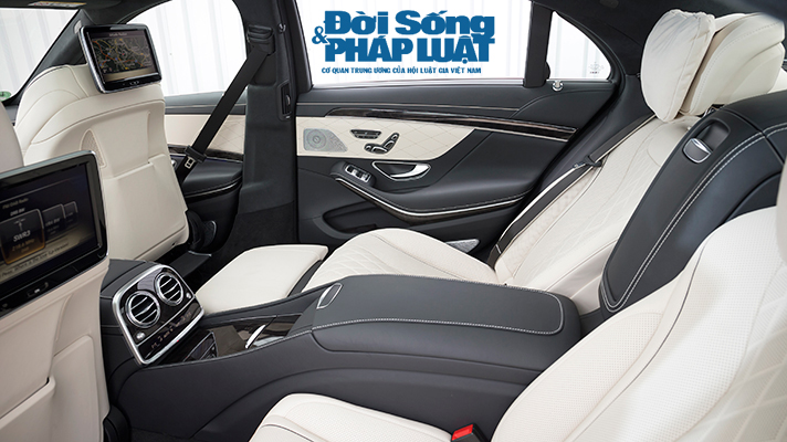 Rò rỉ Mercedes S400L Việt Nam 2014 ghế ngồi êm ái