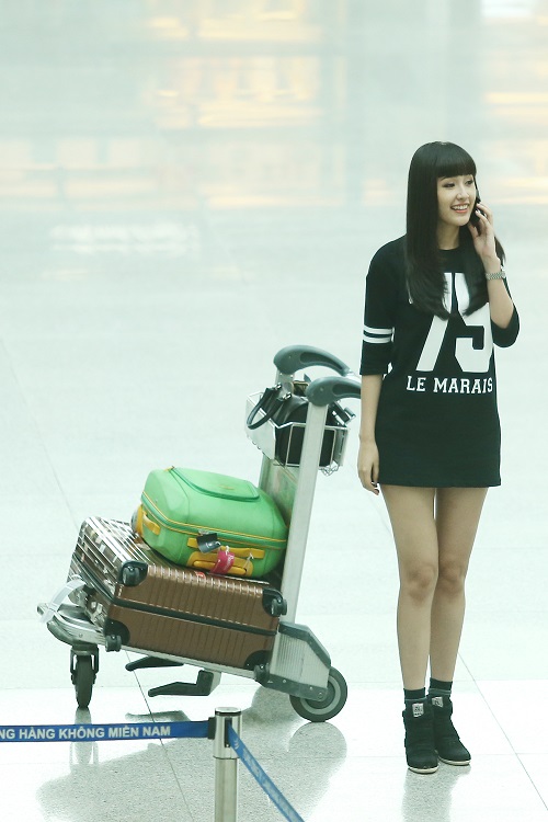 Mai Phương Thúy lạ lẫm với tóc Cleopatra-9