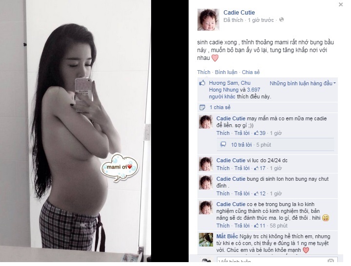 Elly Trần là một trong những bà bầu đẹp nhất hành tinh