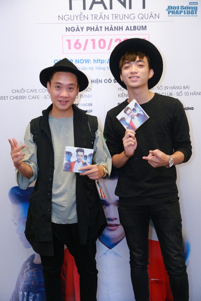 Dàn sao mừng Nguyễn Trần Trung Quân ra mắt Album 