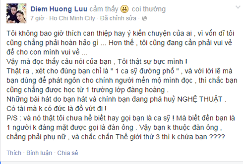 Diễm Hương, Khánh Thi chỉ trích Yanbi vì miệt thị dân đồng tính Diễm Hương, Khánh Thi chỉ trích Yanbi vì miệt thị dân đồng tính