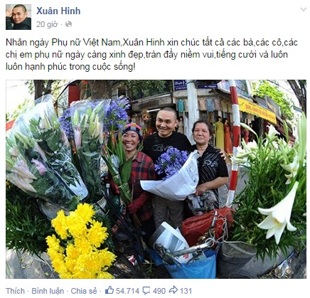 Sao Việt gửi lời chúc ngày 20/10