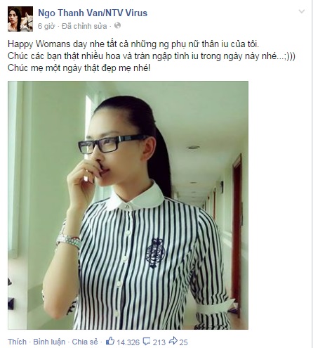 Sao Việt gửi lời chúc ngày 20/10