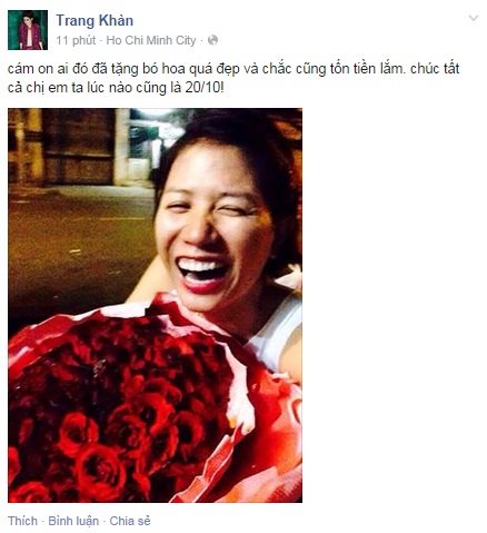 Sao Việt gửi lời chúc ngày 20/10