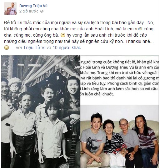 Hoài Linh bức xúc vì Zing 