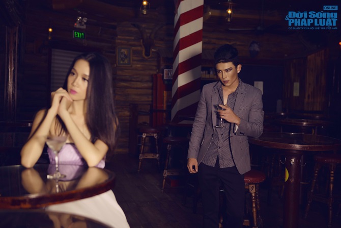 Lê Thu An, Hải Thông thực hiện bộ ảnh ma mị dịp Halloween