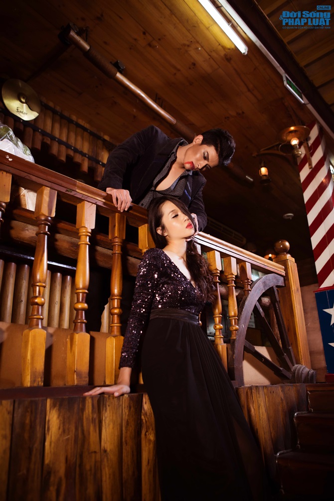 Lê Thu An, Hải Thông thực hiện bộ ảnh ma mị dịp Halloween