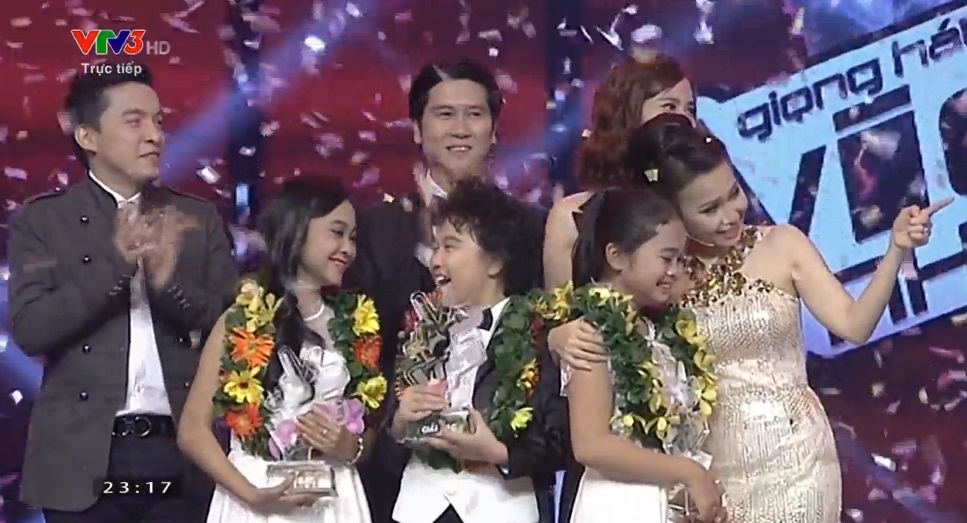 Chung kết Giọng hát Việt nhí 2014:Thiện Nhân giành ngôi quán quân
