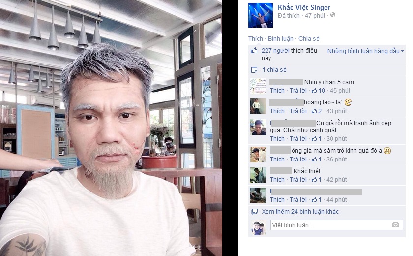 Khắc Việt hóa ông lão 