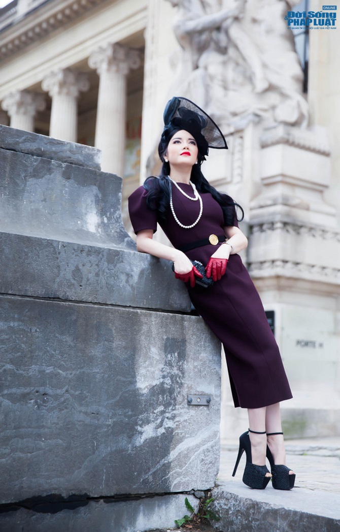 Lý Nhã Kỳ đẹp kiêu kỳ, quyền quý với phong cách công nương