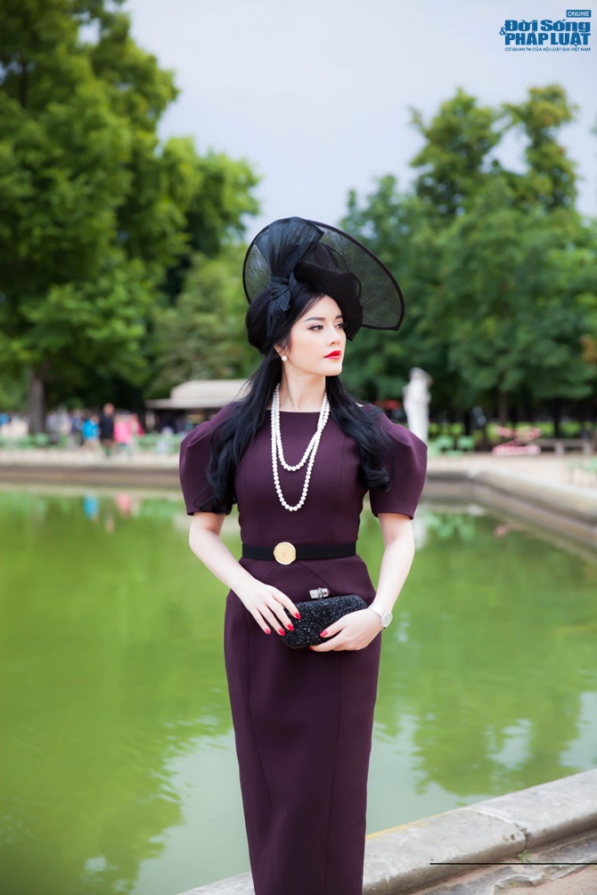 Lý Nhã Kỳ đẹp kiêu kỳ, quyền quý với phong cách công nương