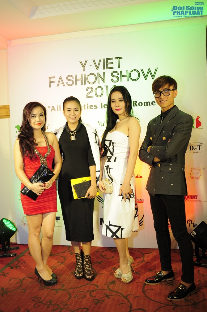Dàn sao hội tụ trong Ý - Việt Fashion show 2014