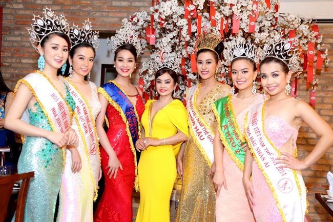 Cận cảnh nhan sắc Hoa hậu Việt Nam Thế giới Trúc Linh 