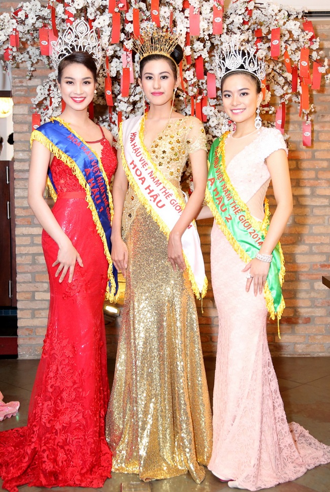 Cận cảnh nhan sắc Hoa hậu Việt Nam Thế giới Trúc Linh 