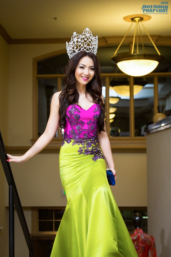 Hoa hậu Jennifer Chung lần đầu 