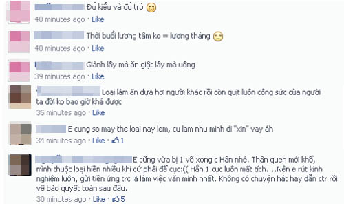 Ngọc Hân bức xúc vì bị bầu sô quỵt cát sê Ngọc Hân bức xúc vì bị bầu sô quỵt cát sê