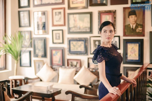 Lý Nhã Kỳ đẹp ưu tư, yêu kiều ở Indonesia