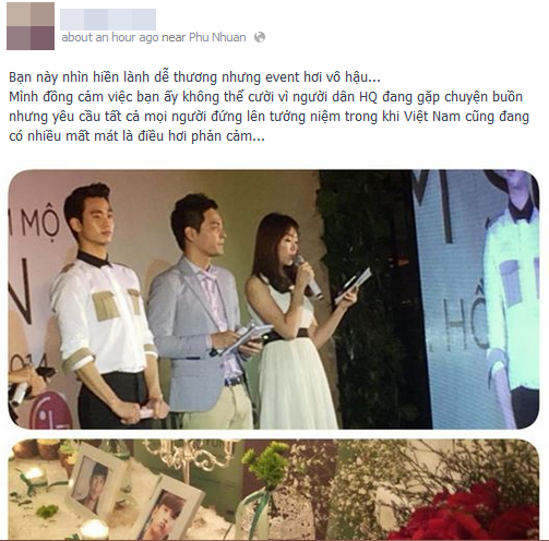 Kim Soo Hyun bị lên án vì yêu cầu fan Việt đứng lên tưởng niệm Kim Soo Hyun bị lên án vì yêu cầu fan Việt đứng lên tưởng niệm