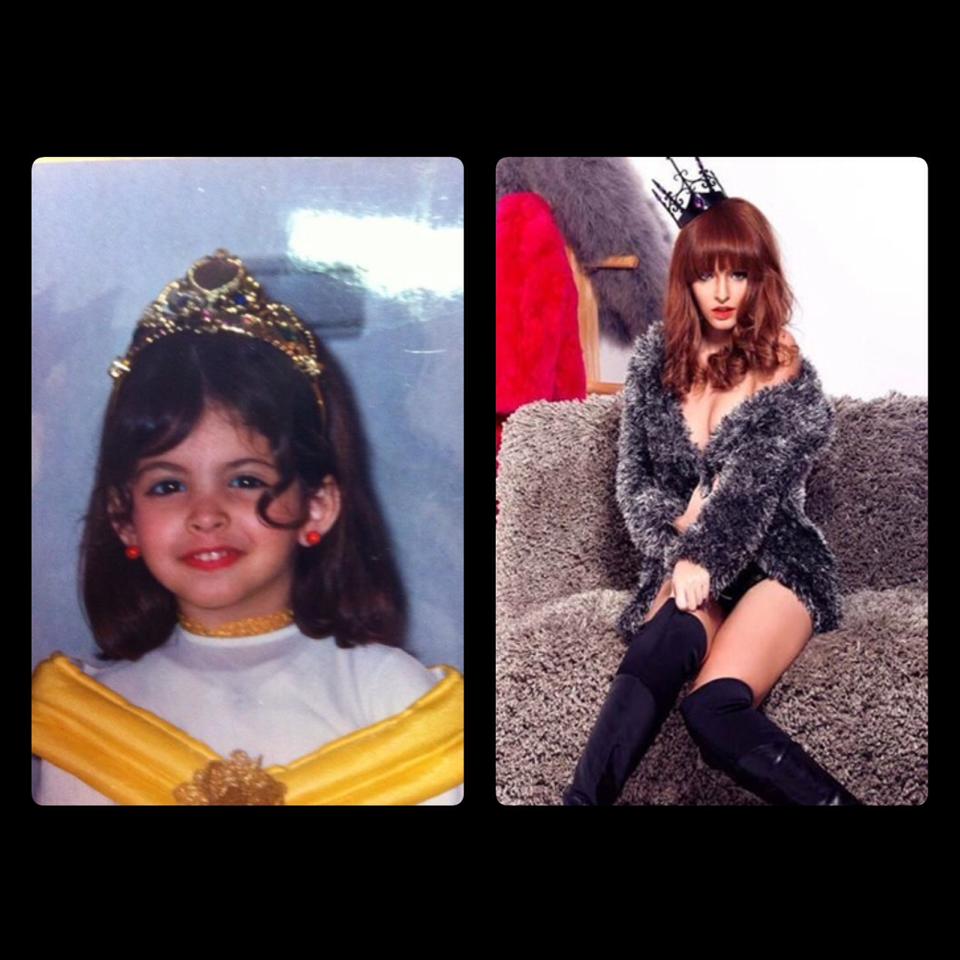 Facebook sao 24h: Andrea Aybar khoe ảnh ngày ấy - bây giờ