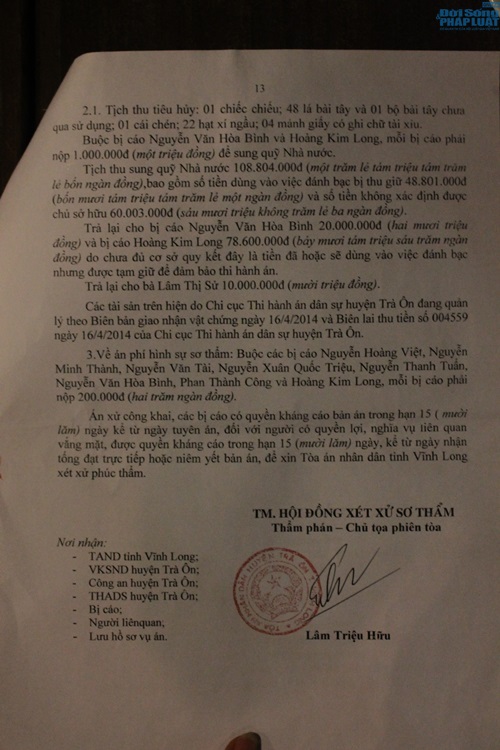 Kim Tử Long: Tôi nhiều cống hiến, đáng được hưởng khoan hồng